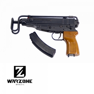 Pistola Cz Skorpion Vz 61/s Cal. 7,65mm Oxidado Fosco