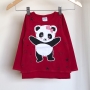 Camiseta manga longa - Vermelho Panda