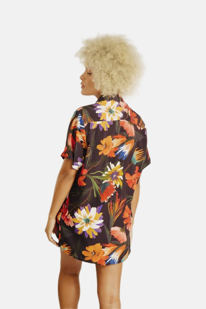 Camisa Flower Abstract