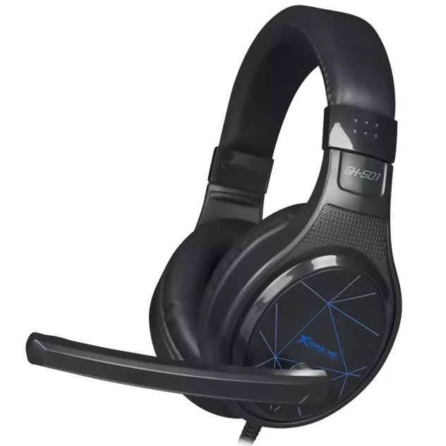 Headset Blue Led com Microfone GH-501 (PS4, Xbox One) Xtrike