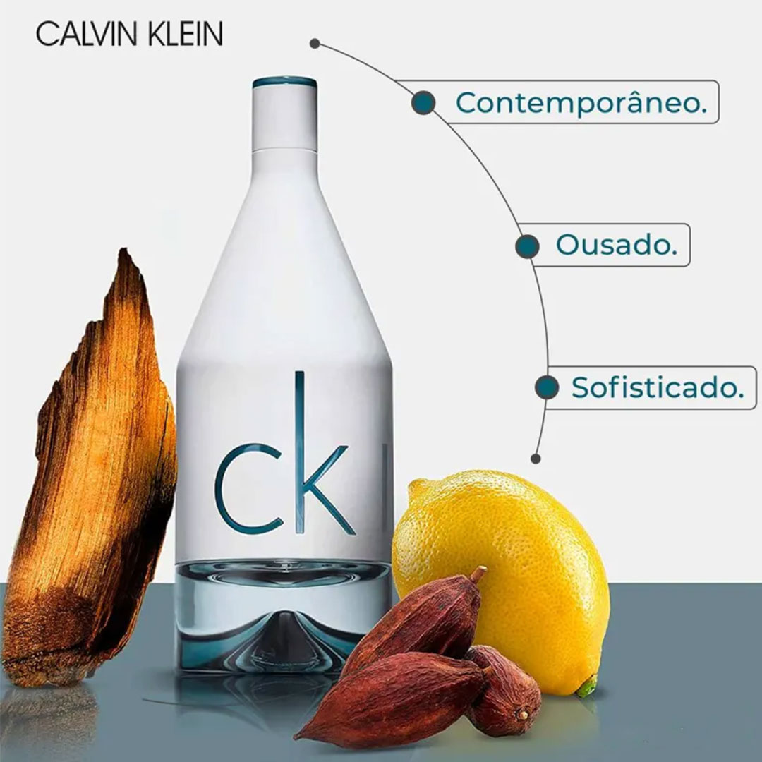 CK IN2U for Him Calvin Klein - Perfume Masculino - Eau de Toilette - 100ml