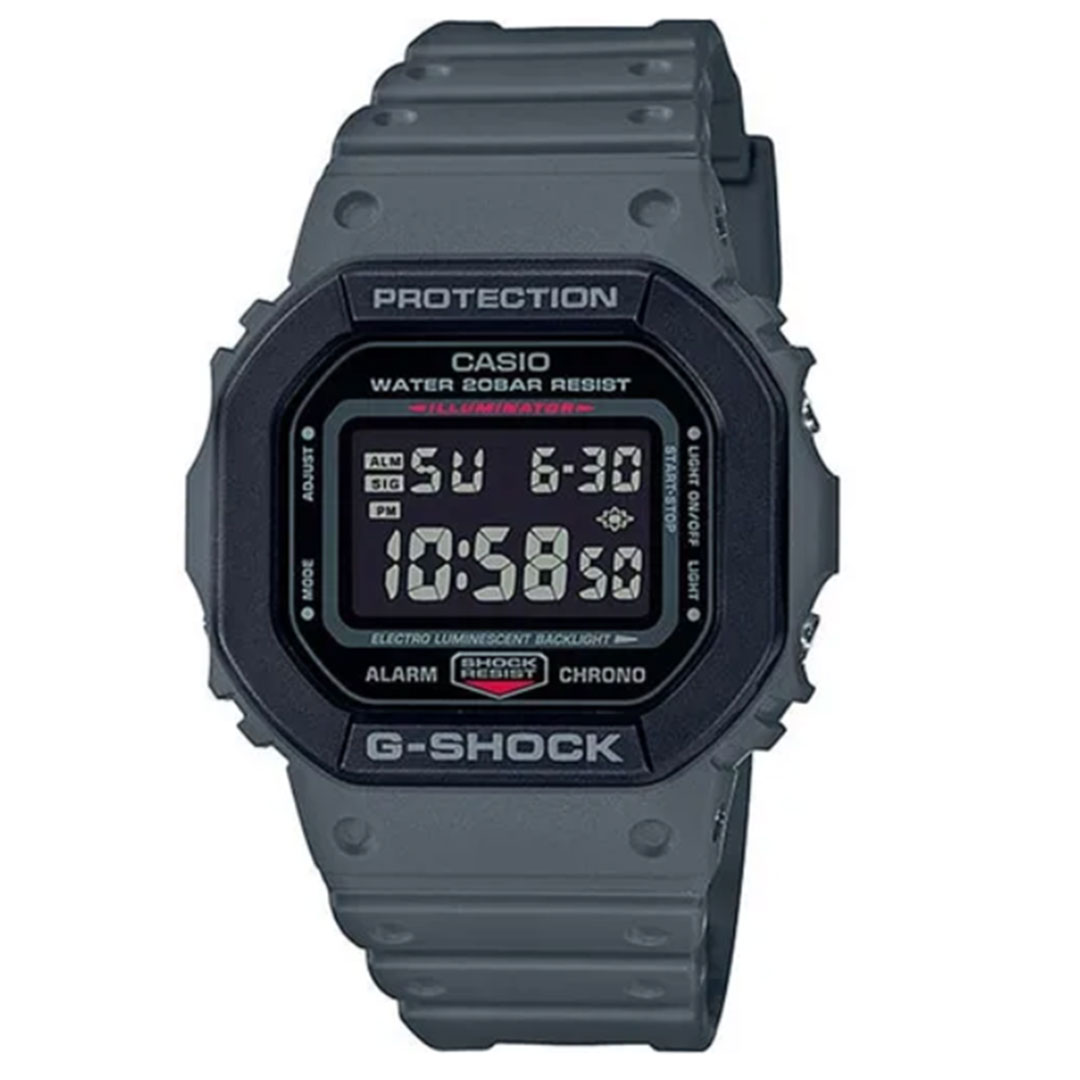 Relógio Masculino Casio Digital G-shock Dw-5610su-8dr Preto