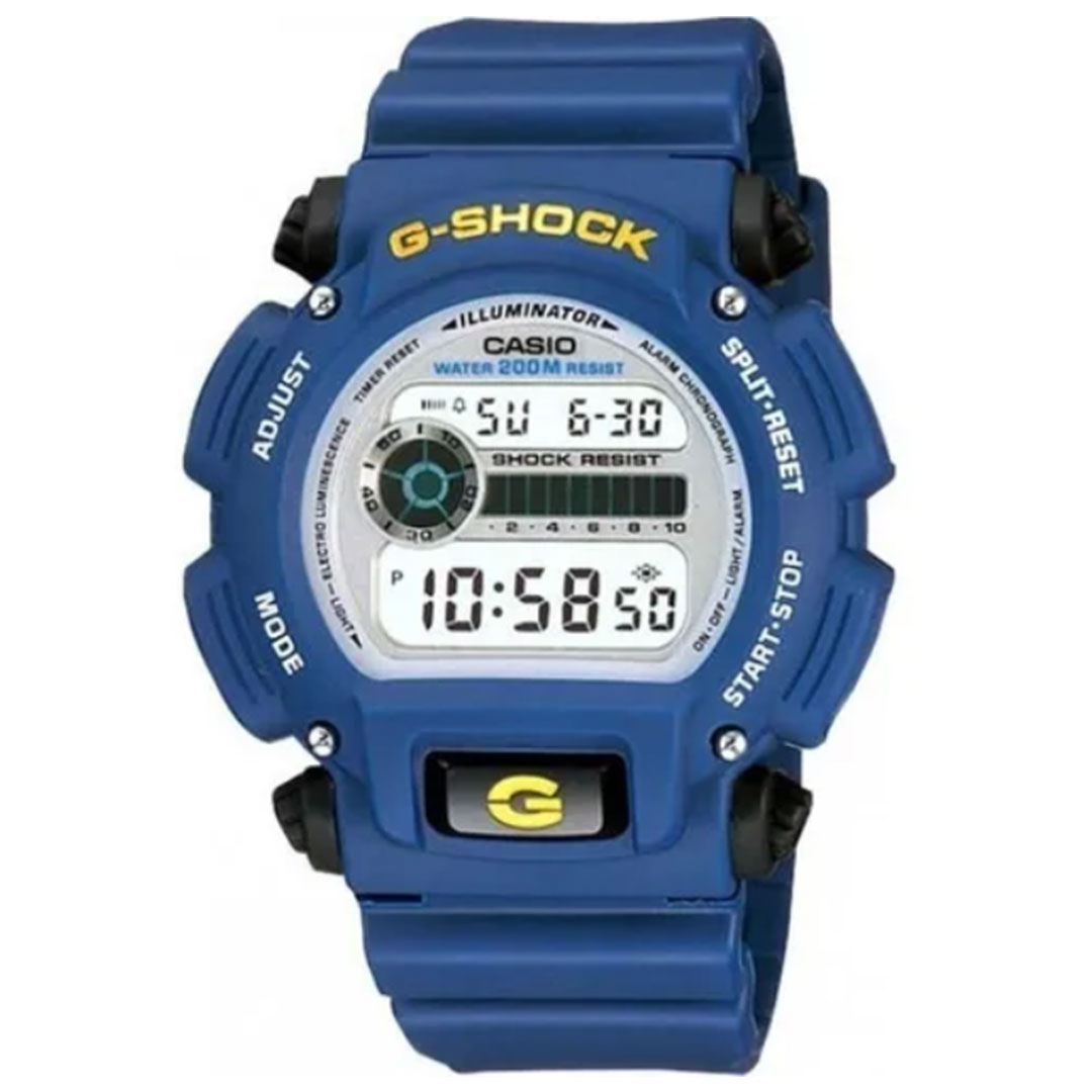 Relógio Masculino Esportivo G-shock Digital Dw-9052-2vdr Digital Azul