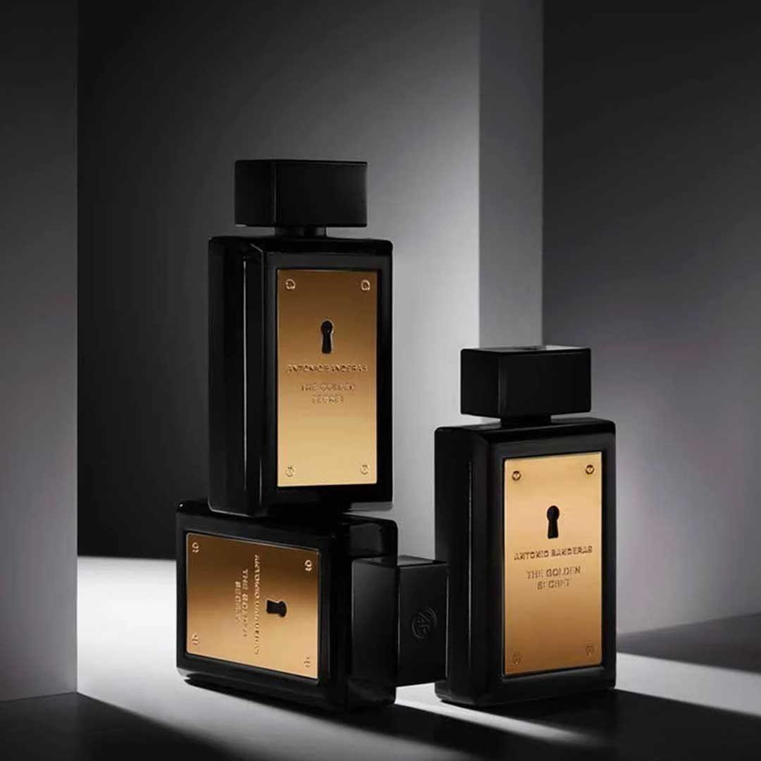 The Golden Secret Antonio Banderas - Perfume Masculino - Eau de Toilette - 50ml