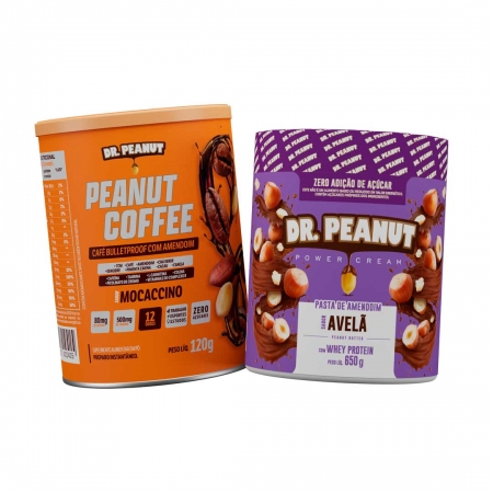 Teste Combo Avelã 650g + Peanut Coffee 250g