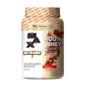 100% Whey Dr. Peanut 900g - Max Titanium Bueníssimo
