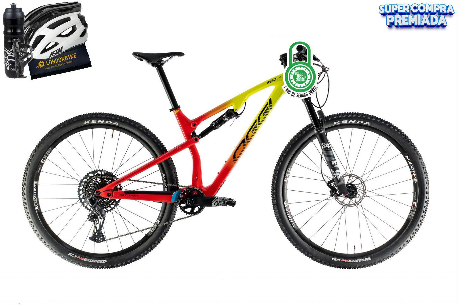 Bicicleta Oggi 29 Cattura Pro Carbon Gx 2021