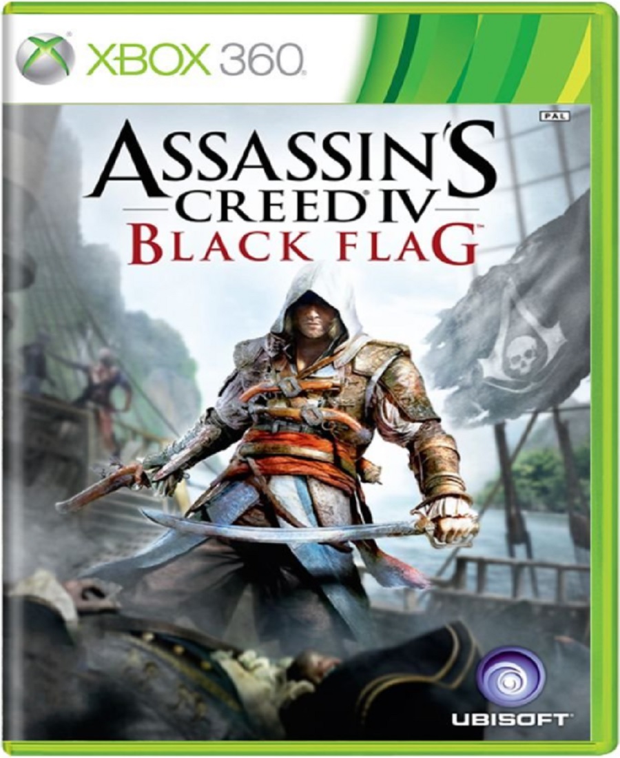 Assassin's Creed 4 Black Flag - Xbox 360 Usado