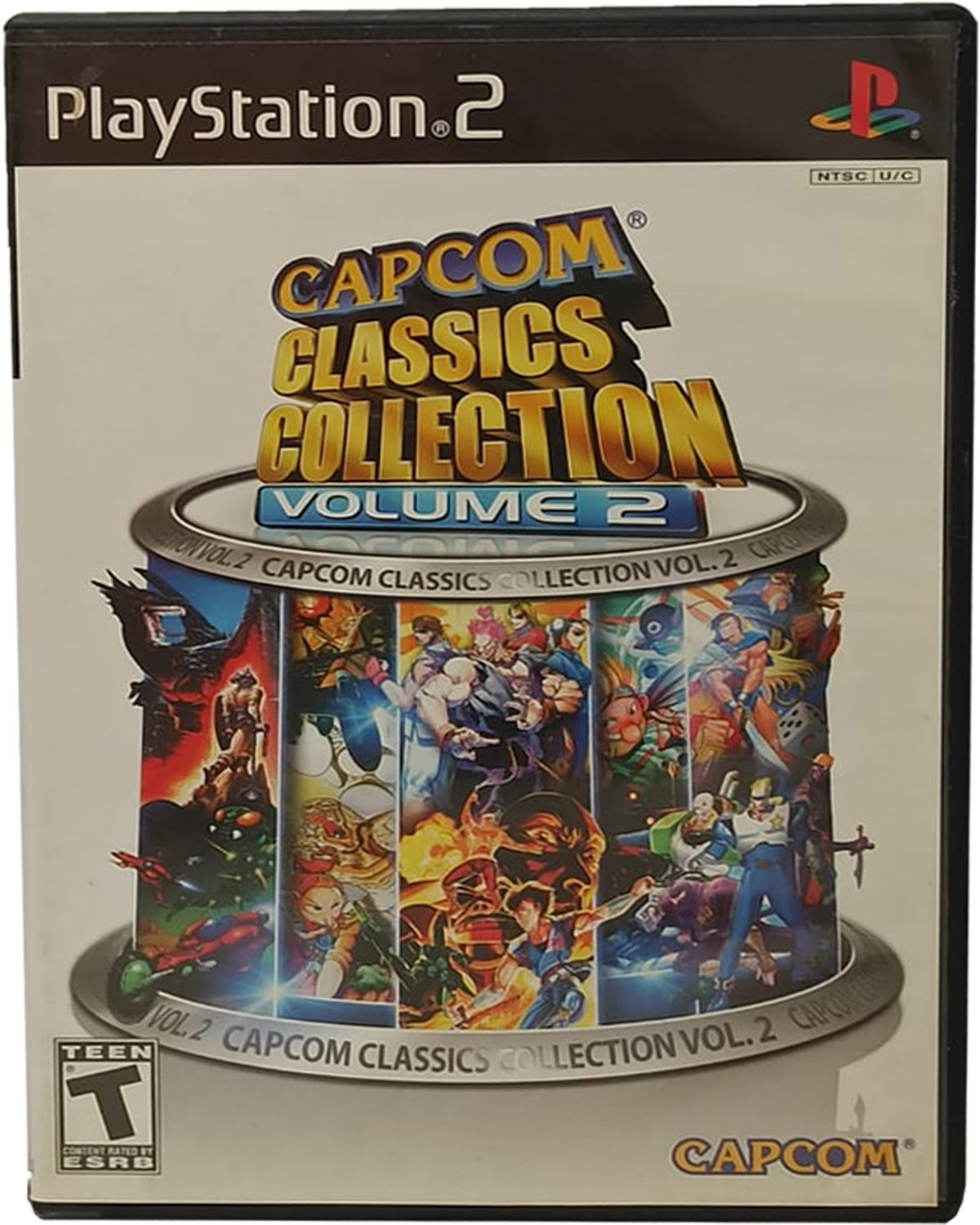 Capcom Classics Collection 2 - Ps2 Mídia Física Usado