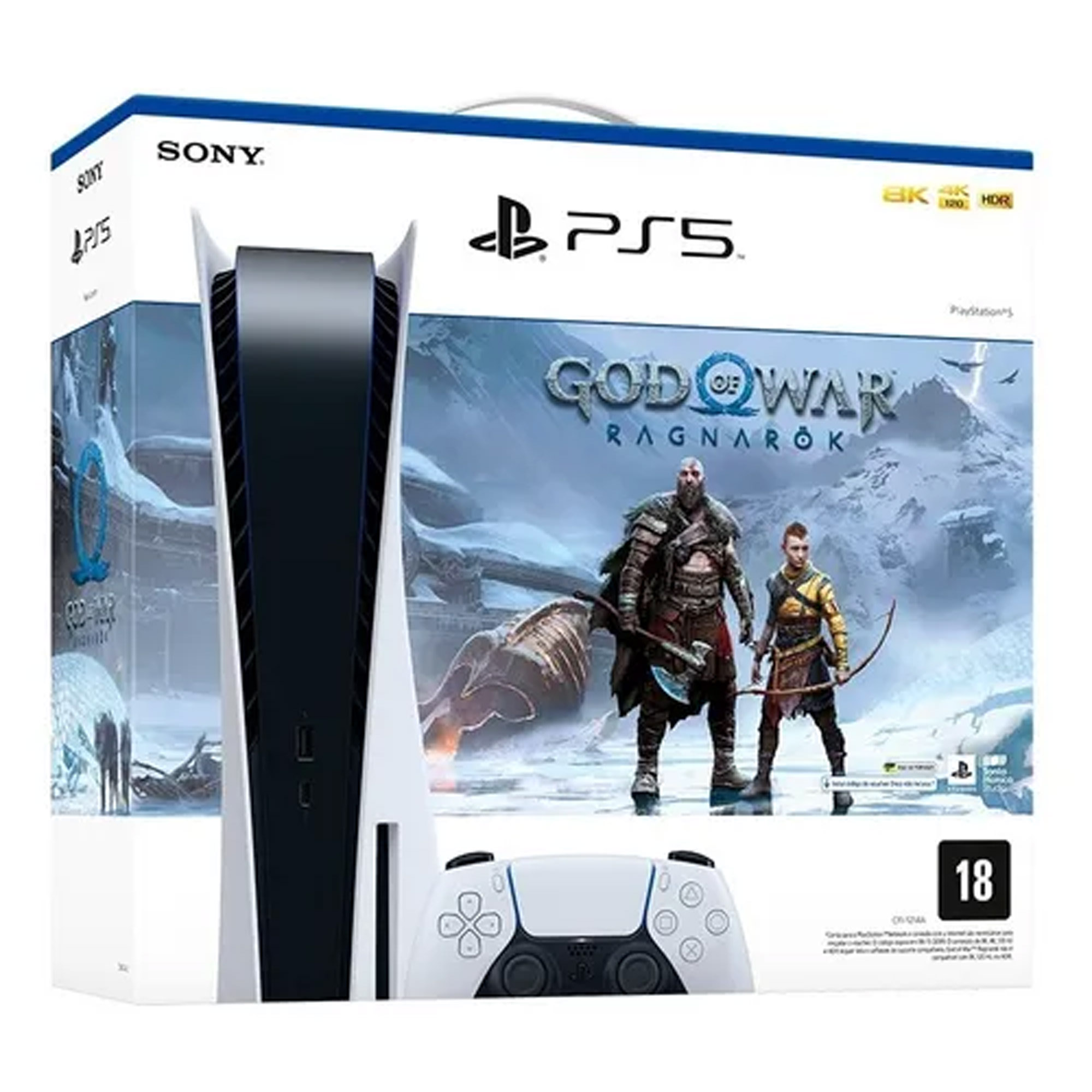 Console PlayStation 5 com God of War Ragnarok - Sony