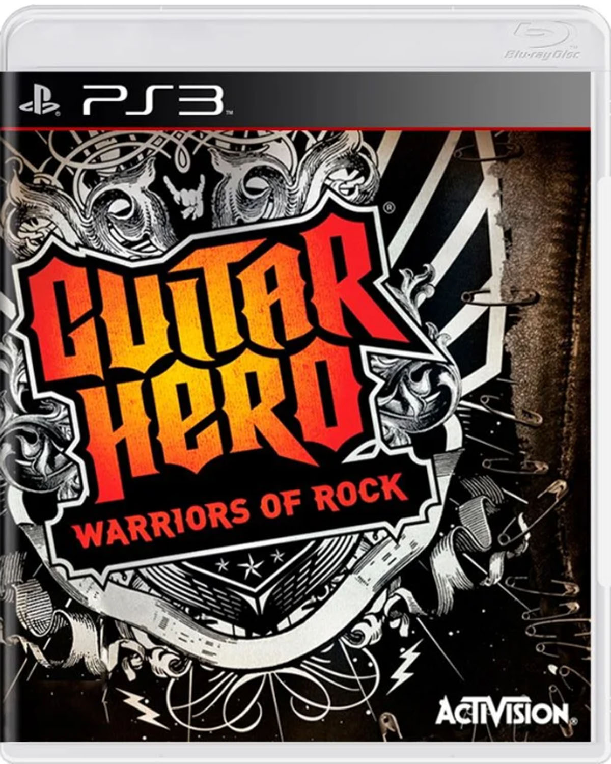 Guitar Hero Warriors of Rock Guitarra Bundle - PlayStation 3 Usado