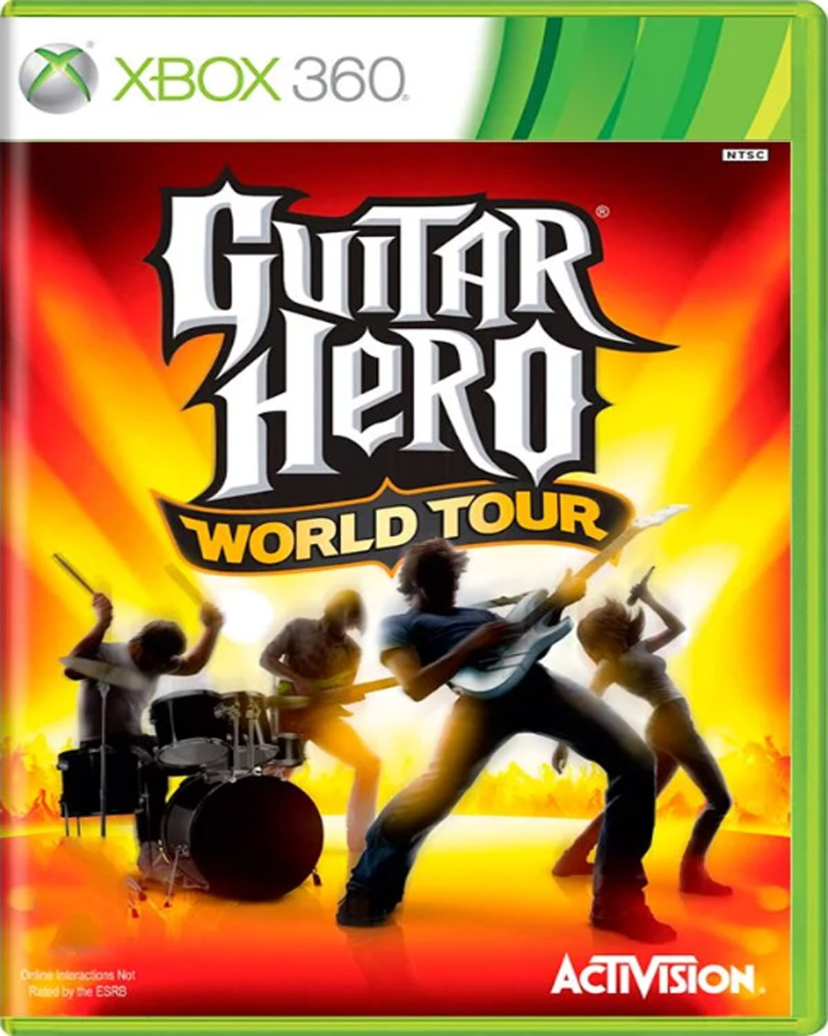 Guitar Hero World Tour - Xbox 360 Mídia Física Usado