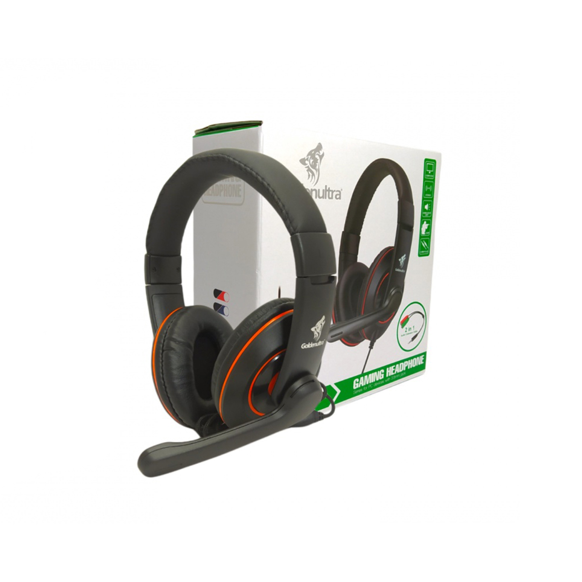 Headset Goldenultra GT-X10 - PC