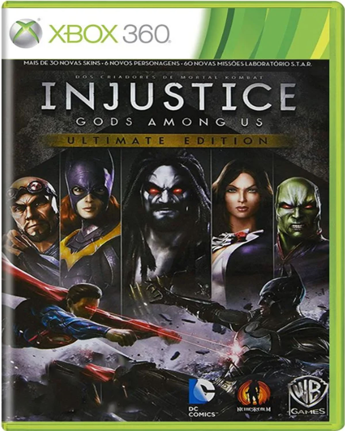 Injustice Gods Us Ultimate Edition - Xbox 360 Mídia Usado