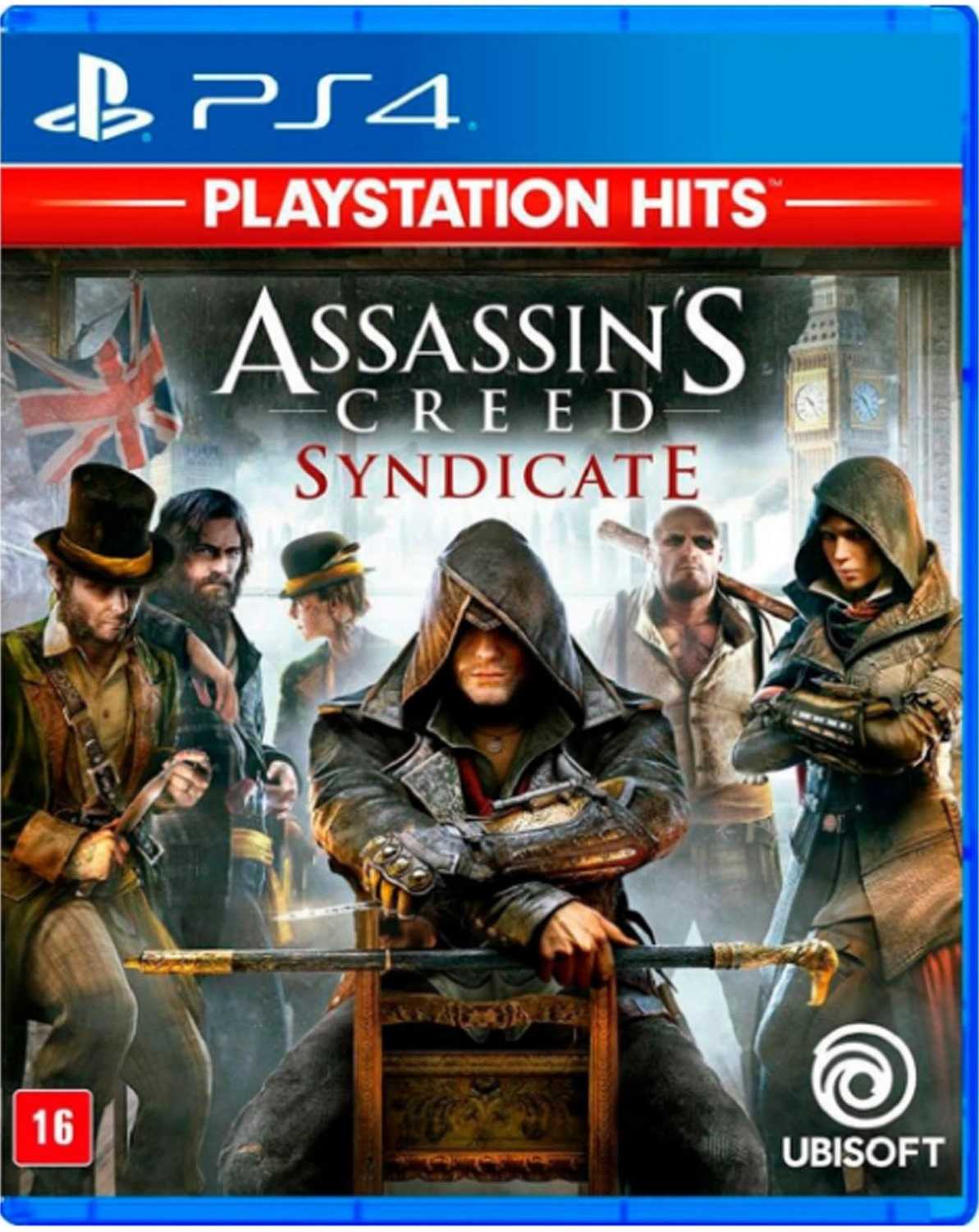 Assassin's Creed Syndicate - Ps4 Midia Fisica Usado