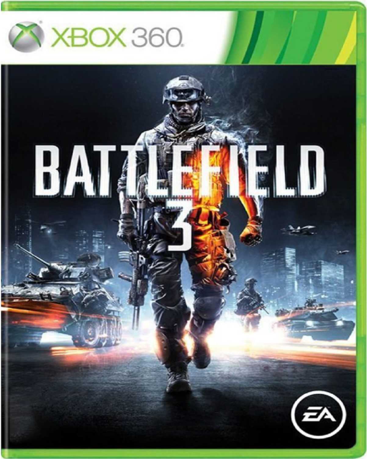 Jogo Battlefield 3 - Xbox 360 Mídia Física Usado