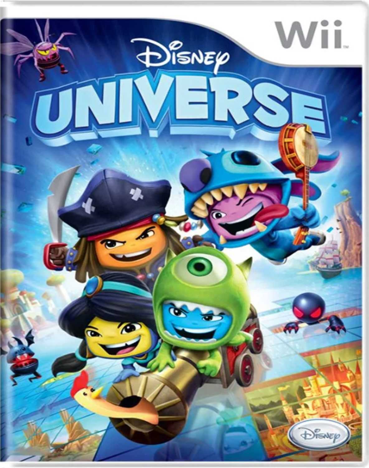 Jogo Disney Universe - Wii U Mídia Física Usado
