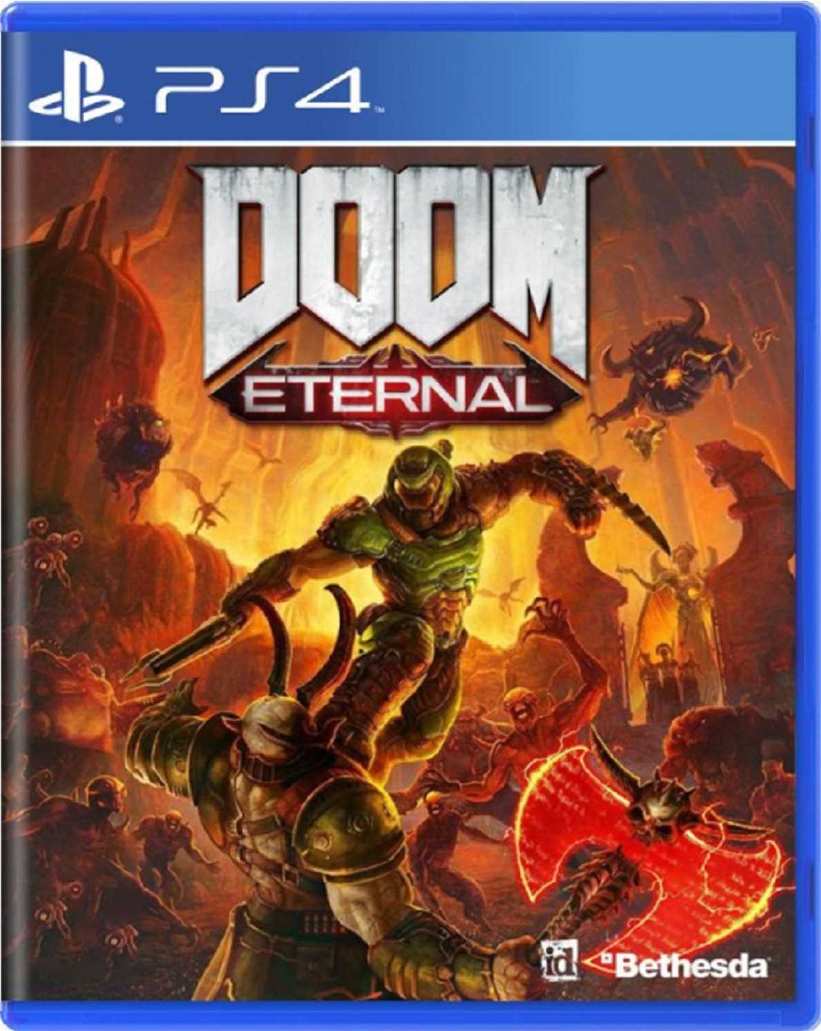 Jogo Doom Eternal - Ps4 Mídia Física
