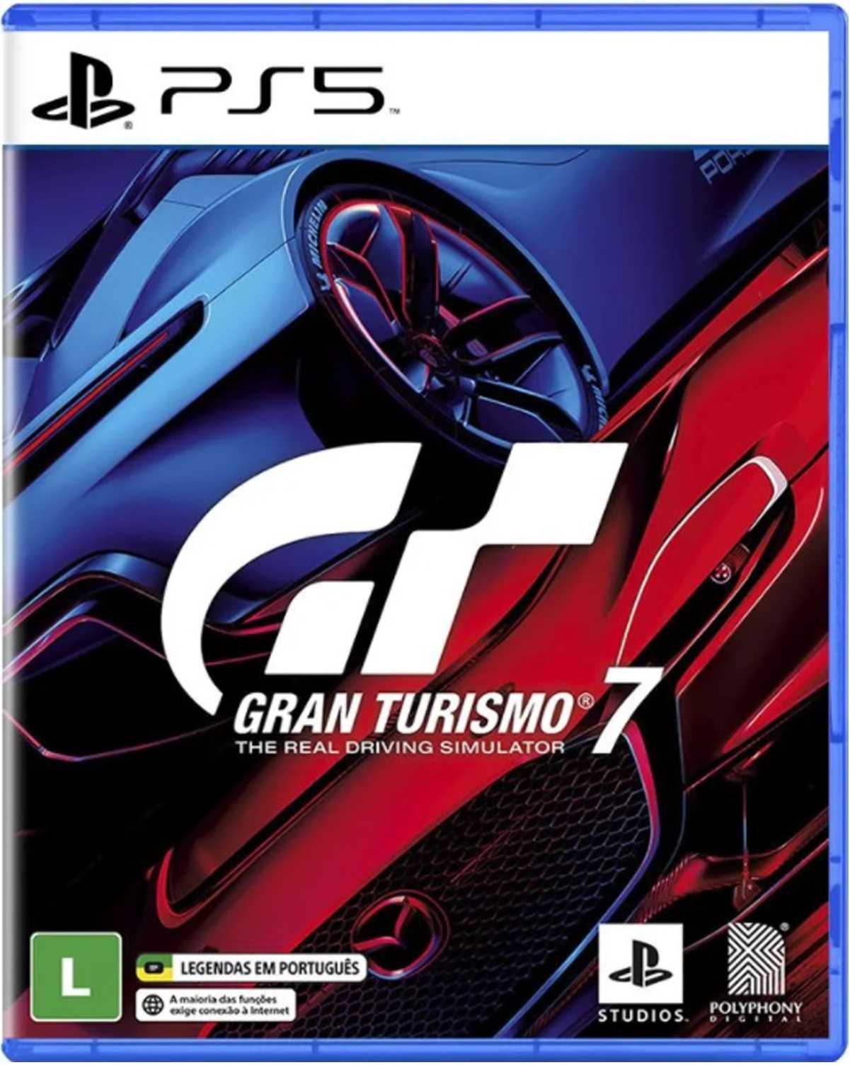Jogo Gran Turismo 7 - PS5 Mídia Física