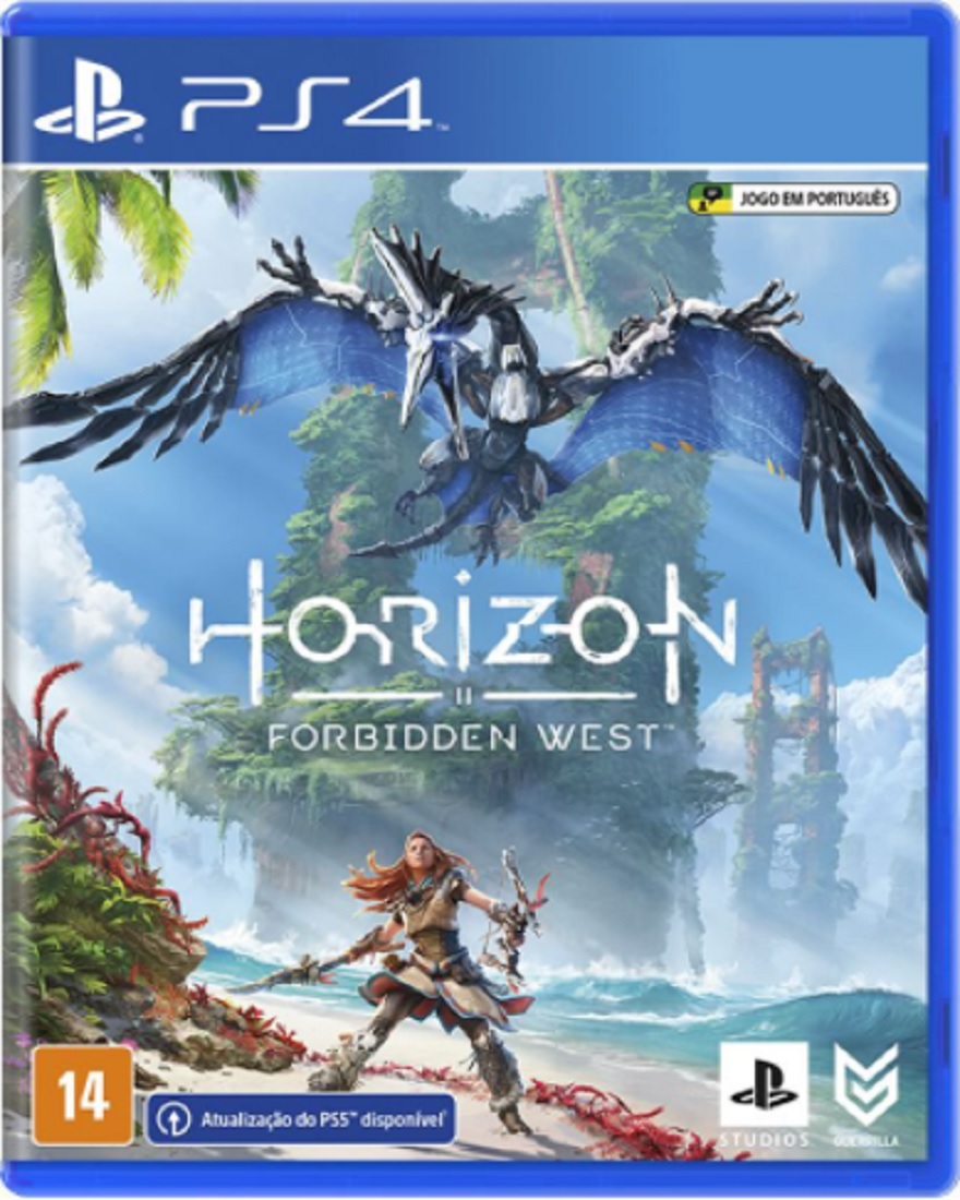 Jogo Horizon Forbidden West - PS4 Mídia Física