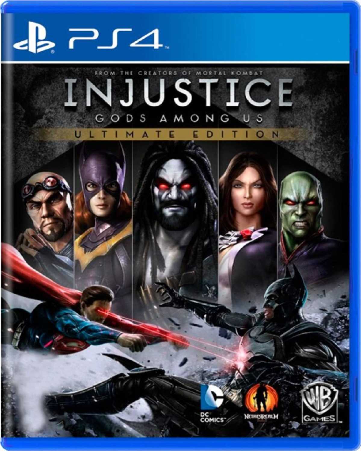 Jogo Injustice God Among Us Ult. Edition Midia Fisica Usado - PS4