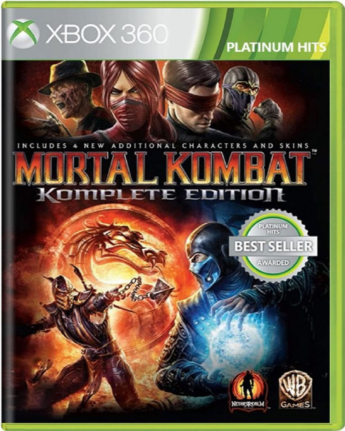 Jogo Mortal Kombat Komplete Edition - Xbox 360 Usado