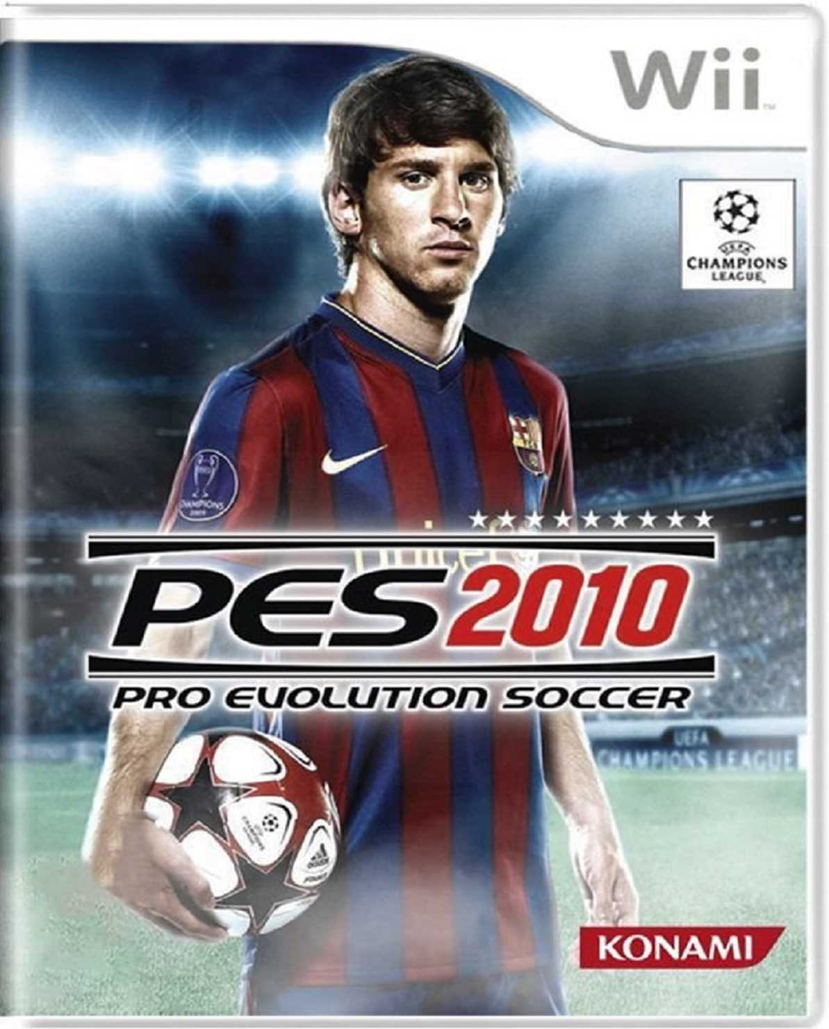 Jogo Pro Evolution Soccer 2010 - Nintendo Wii Física Usado