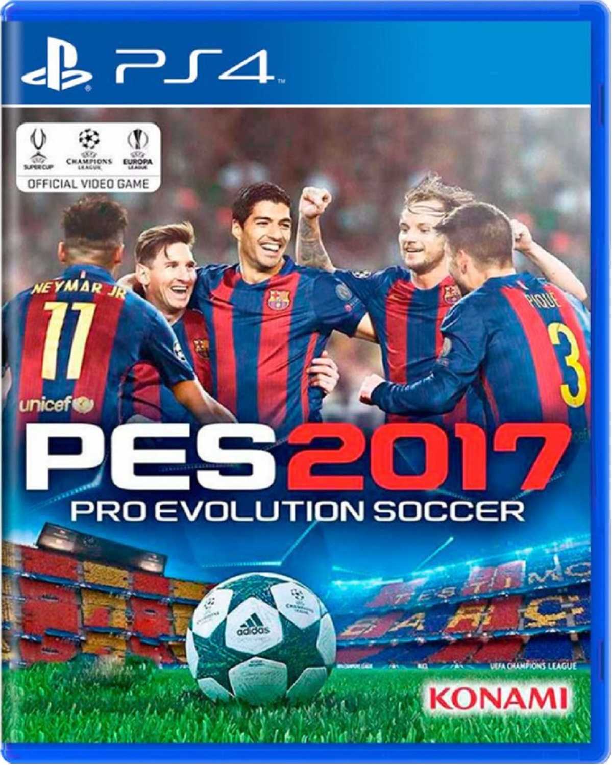 Pro Evolution Soccer 2017 - Ps4 Mídia Física Usado