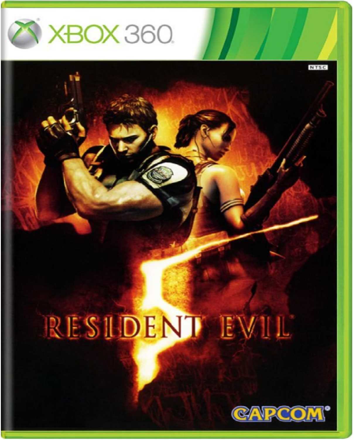 Resident Evil 5 - Xbox 360 Mídia Física Usado