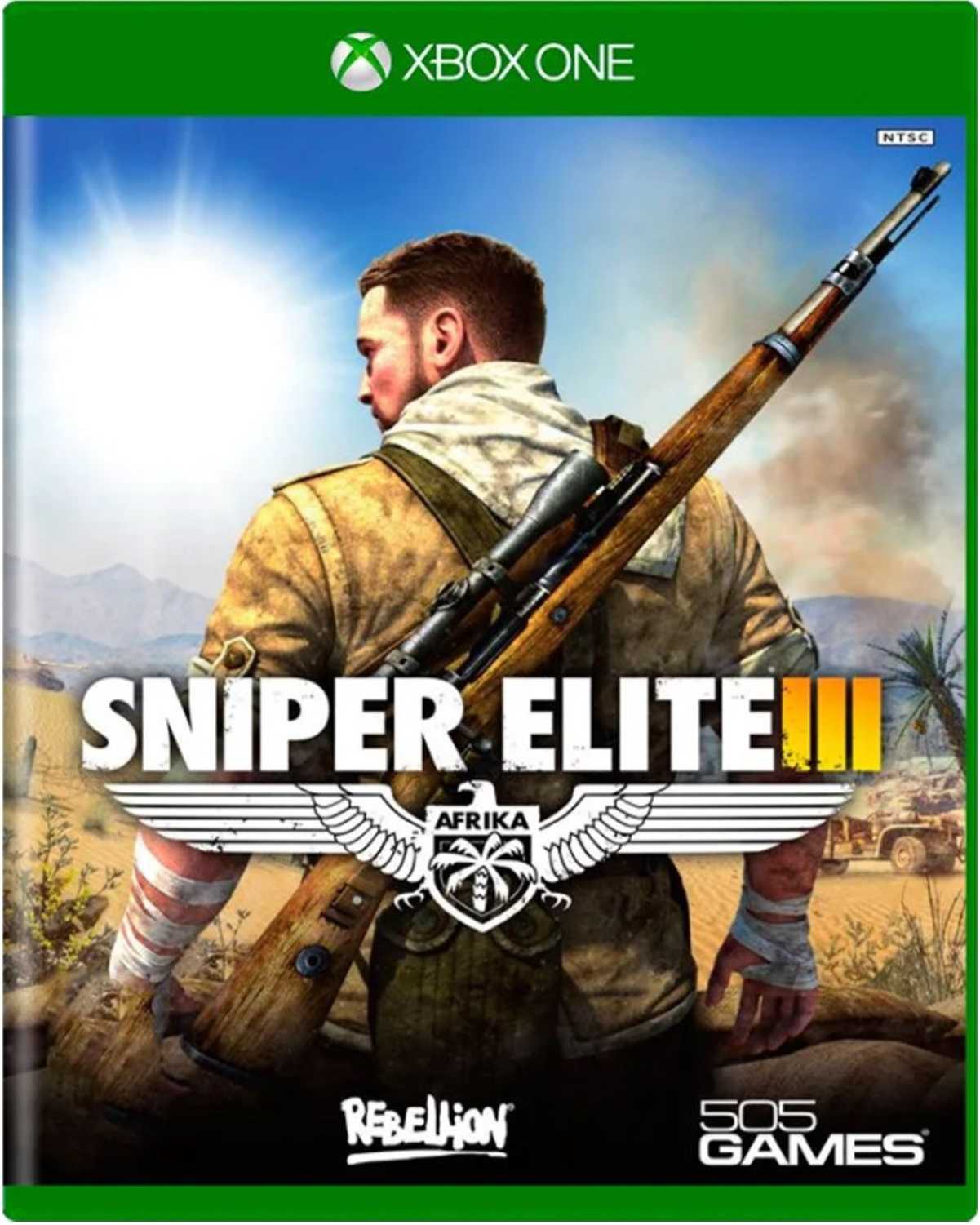 Jogo Sniper Elite III Afrika  - Xbox One Mídia Física Usado