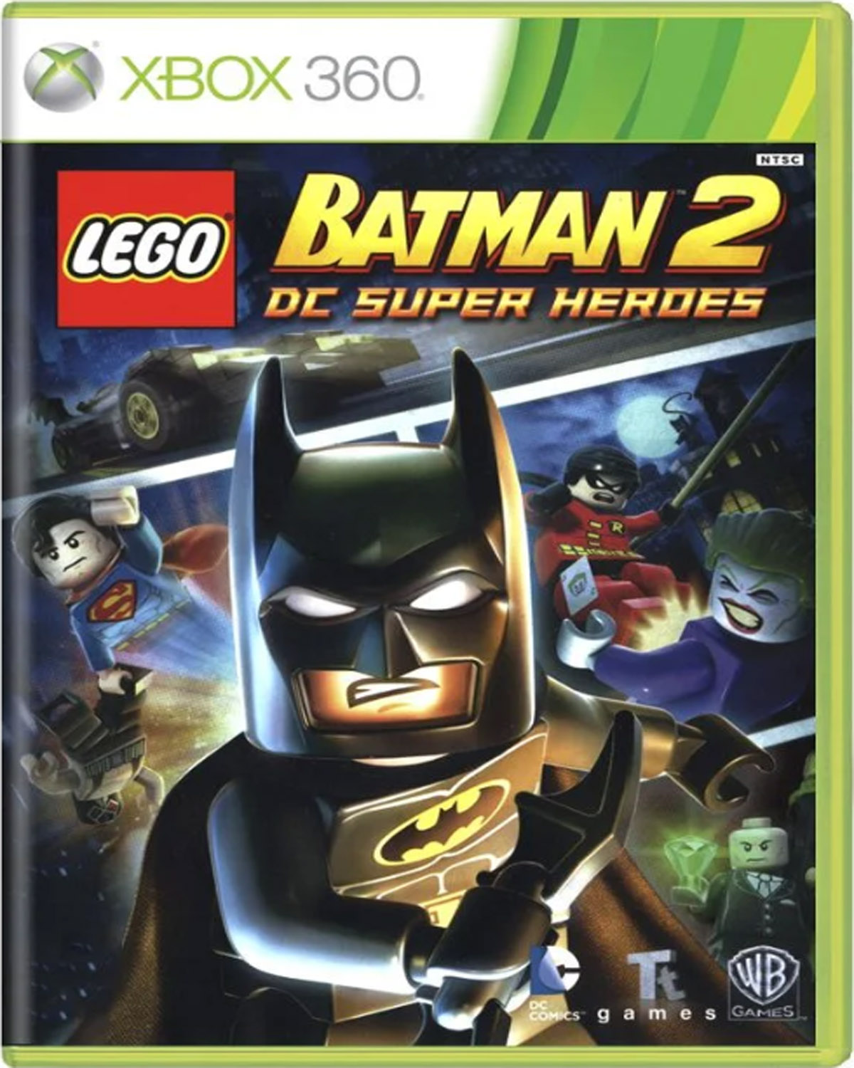 Lego Batman 2 Super Heroes -Xbox 360 Mídia Física Usado