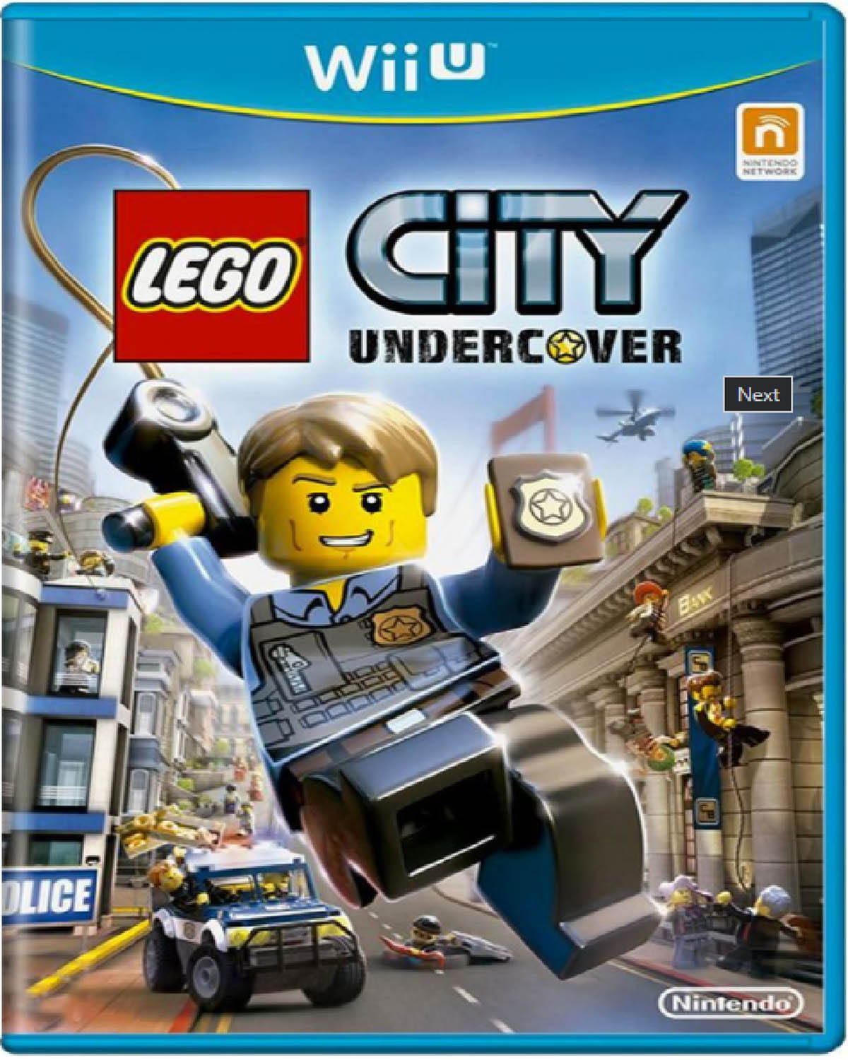 Lego City Undercover - Nintendo Wii U Física Usado