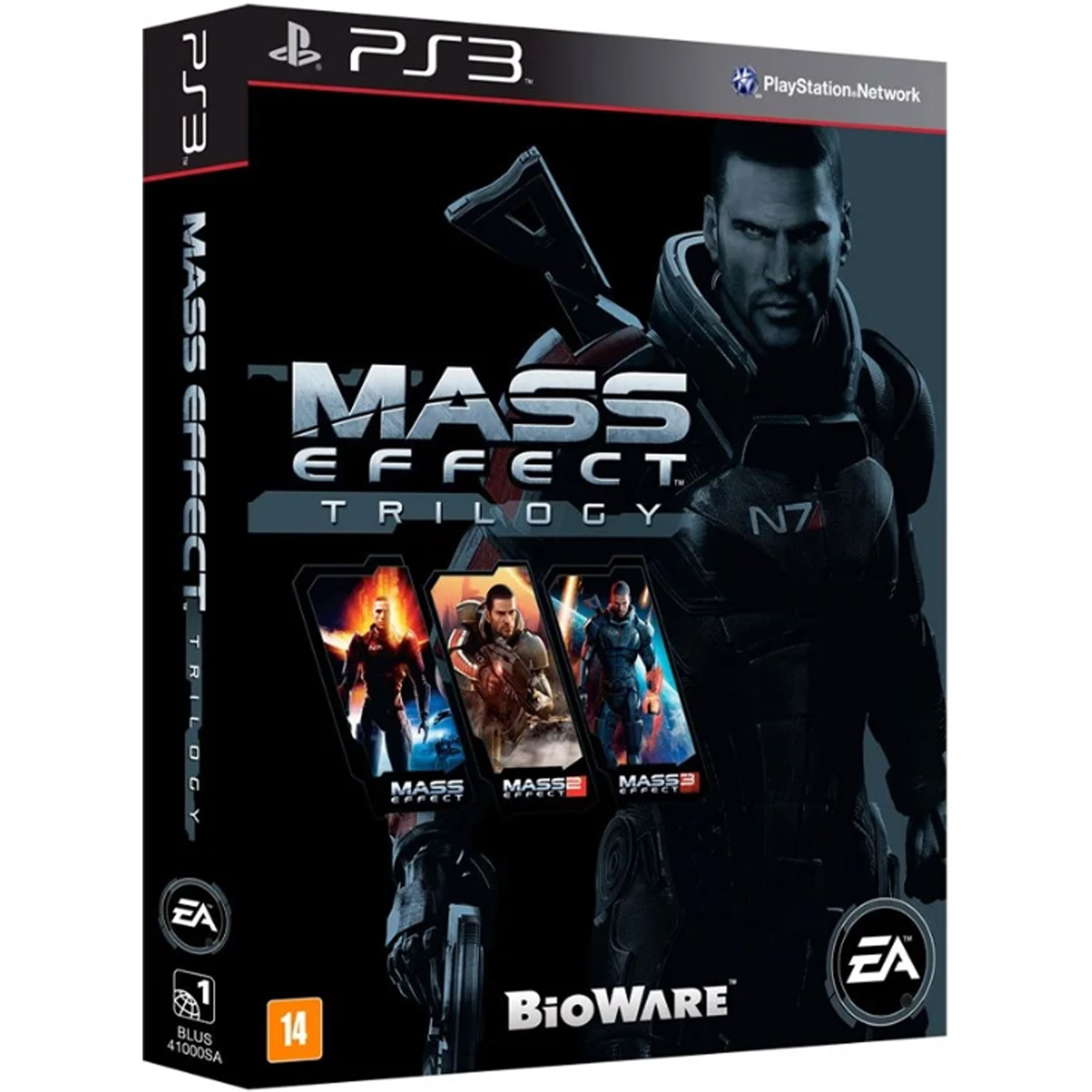 Mass Effect Trilogy - Ps3 Mídia Física Usado