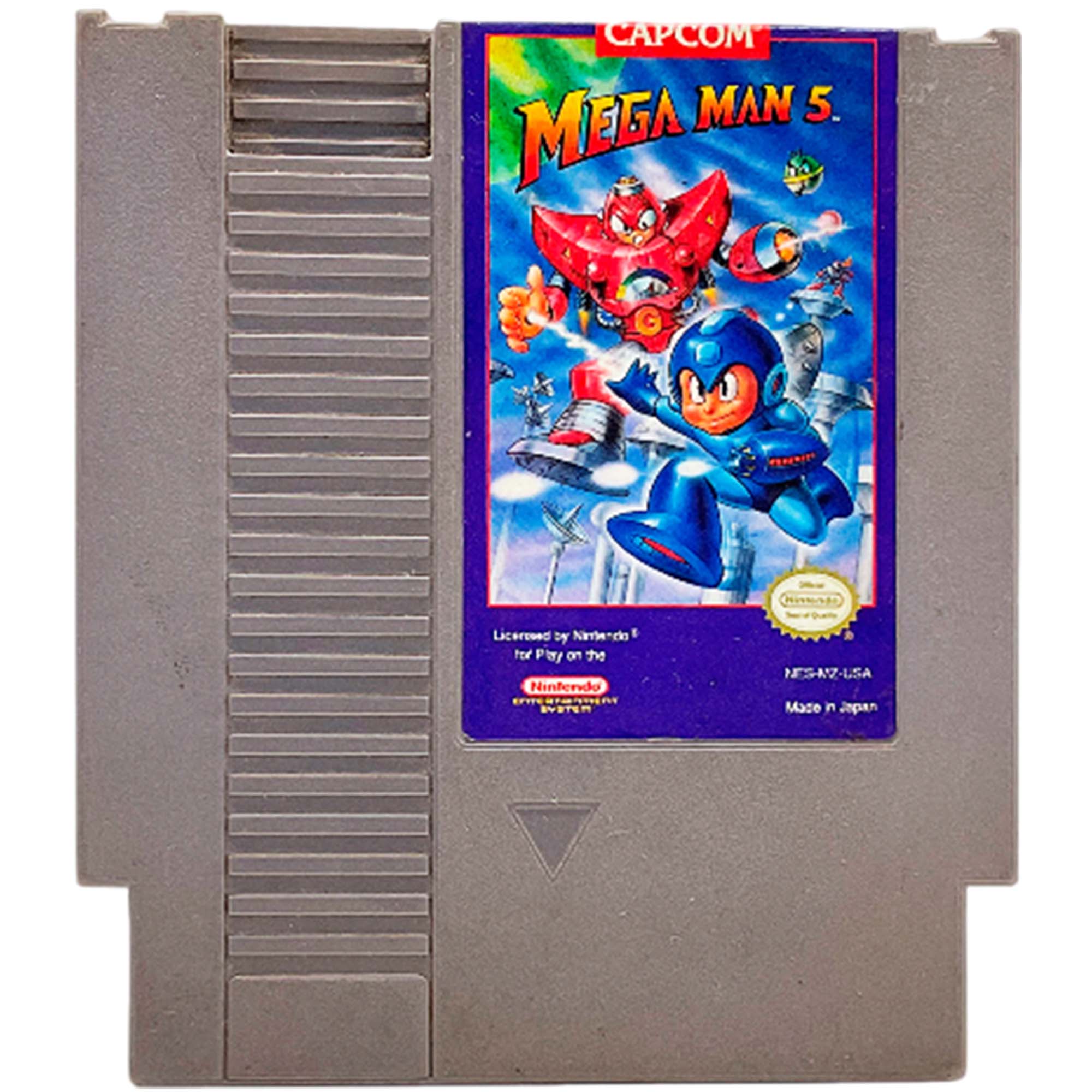 Mega Man 5 - Nintendo Nes Usado