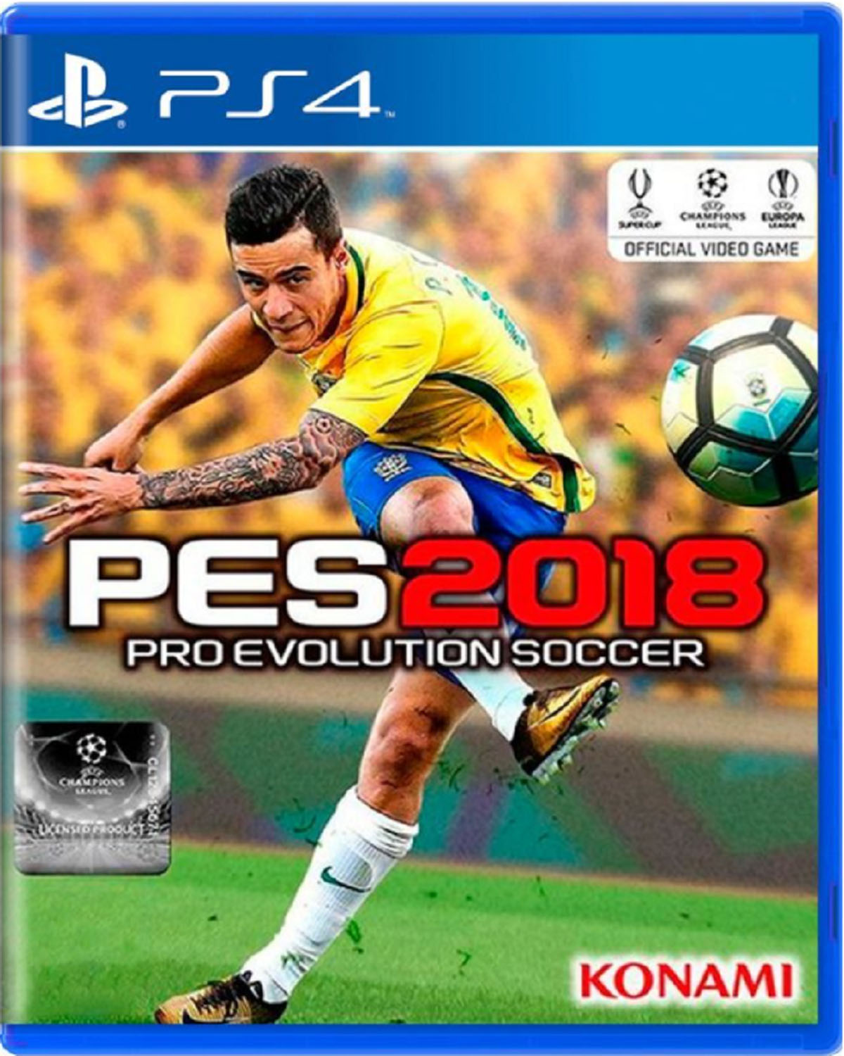 Pro Evolution Soccer 2018 - Ps4 Mídia Física Usado