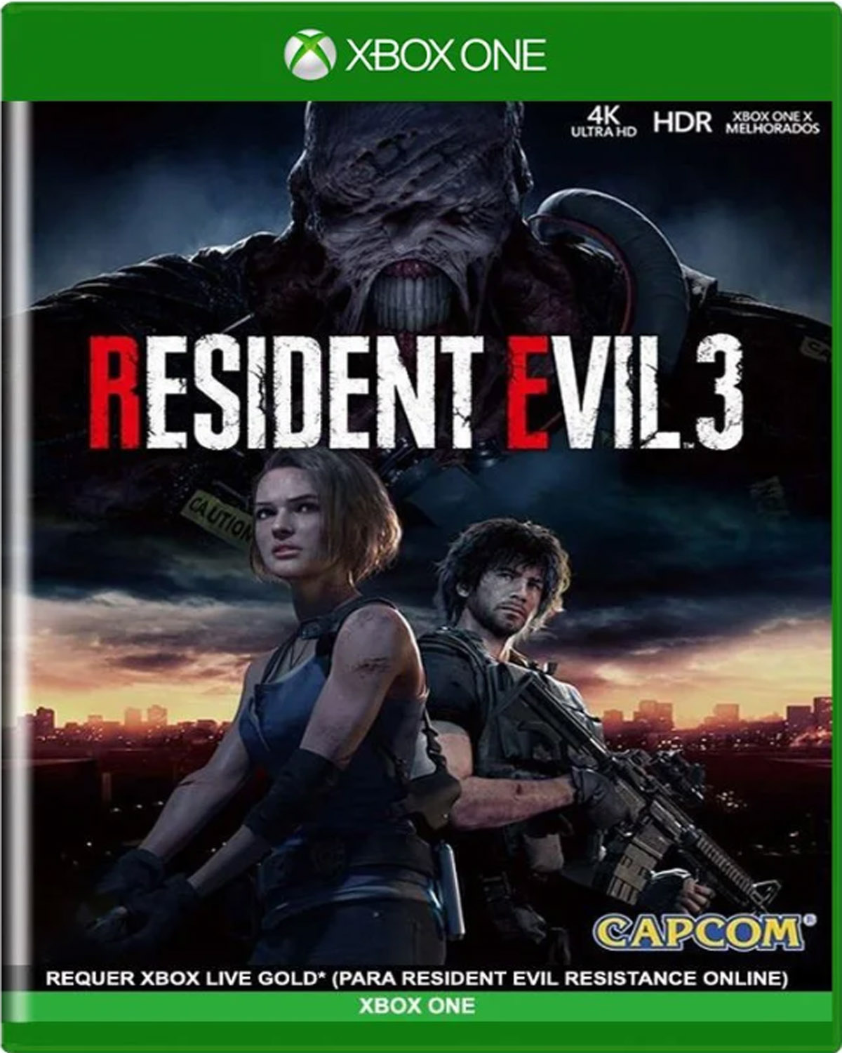 Resident Evil 3 Remake - Xbox One Mídia Física Usado