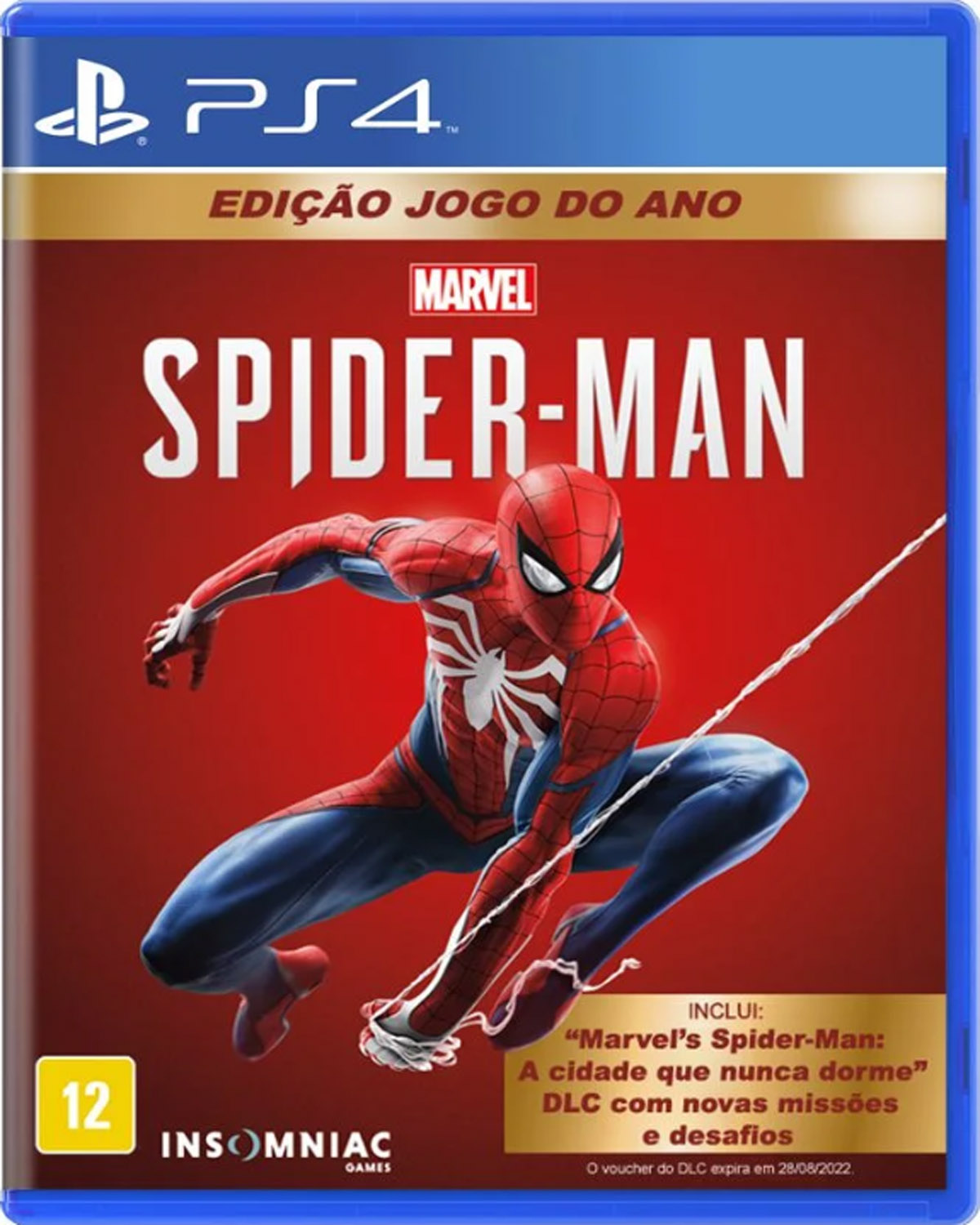 Spider Man - Ps4 Mídia Física