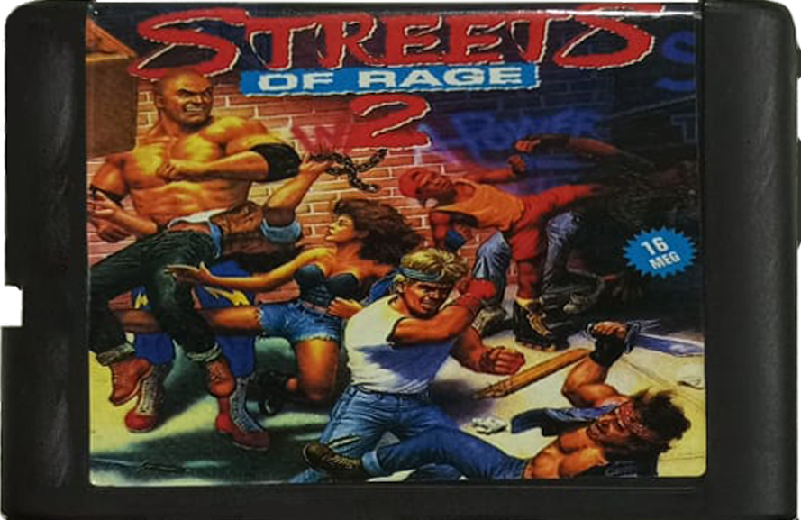 Streets Of Rage 2 - Mega Drive NoBrand Usado