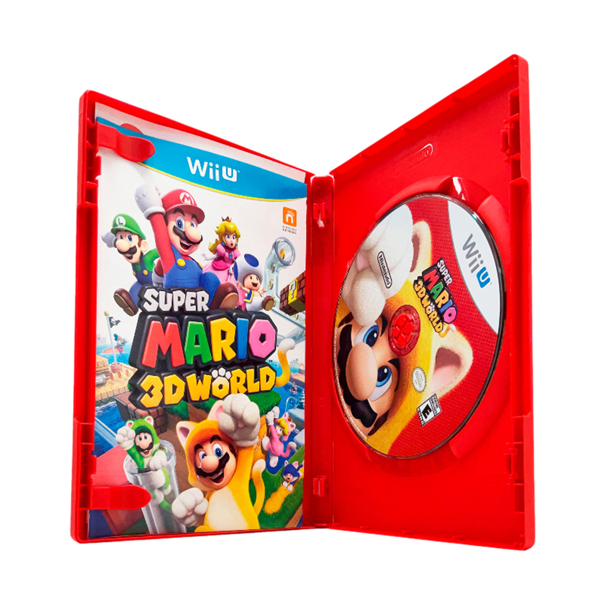 Super Mario 3D World - Wii U Mídia Física Usado