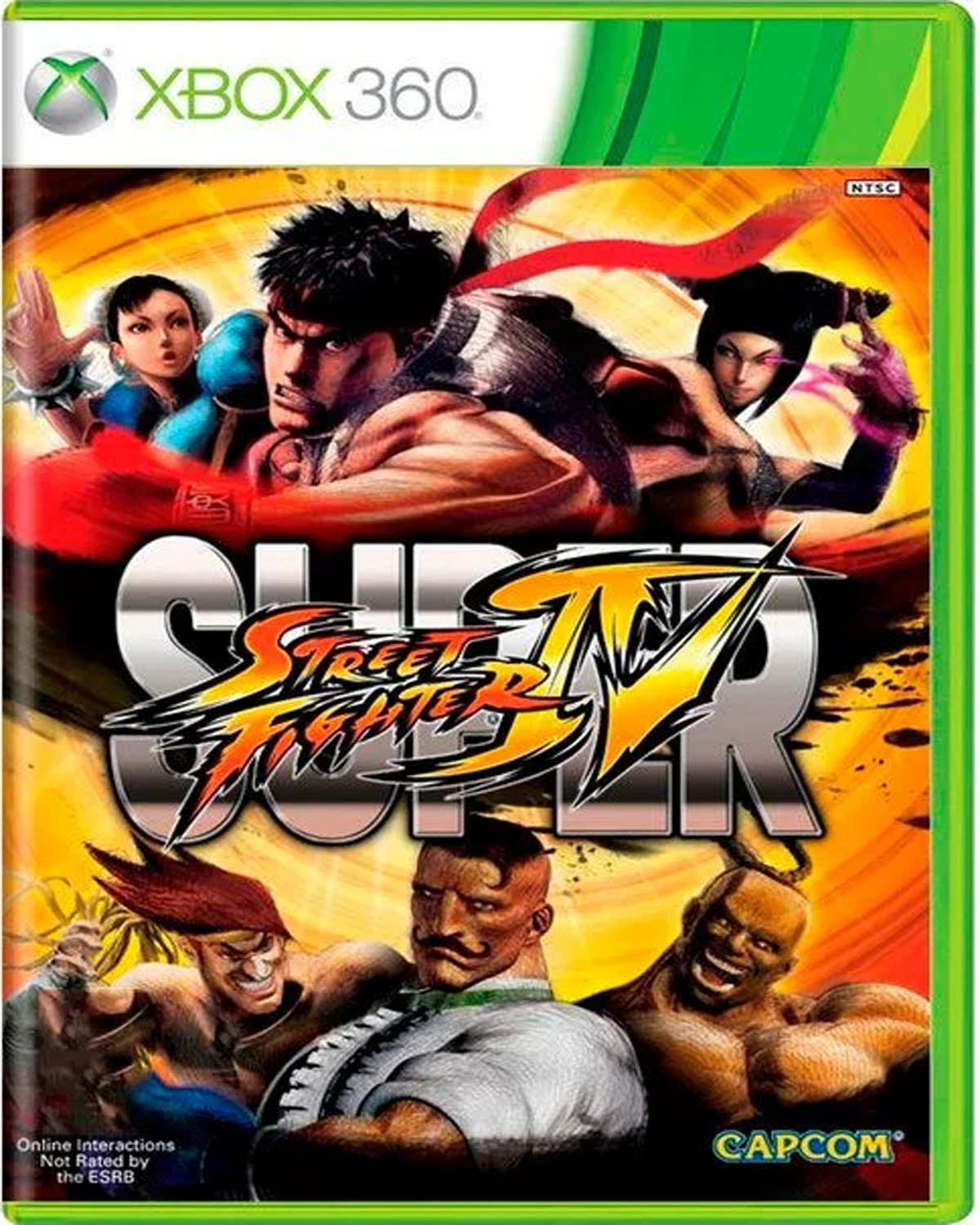 Super Street Fighter IV - Xbox 360 Mídia Física Usado