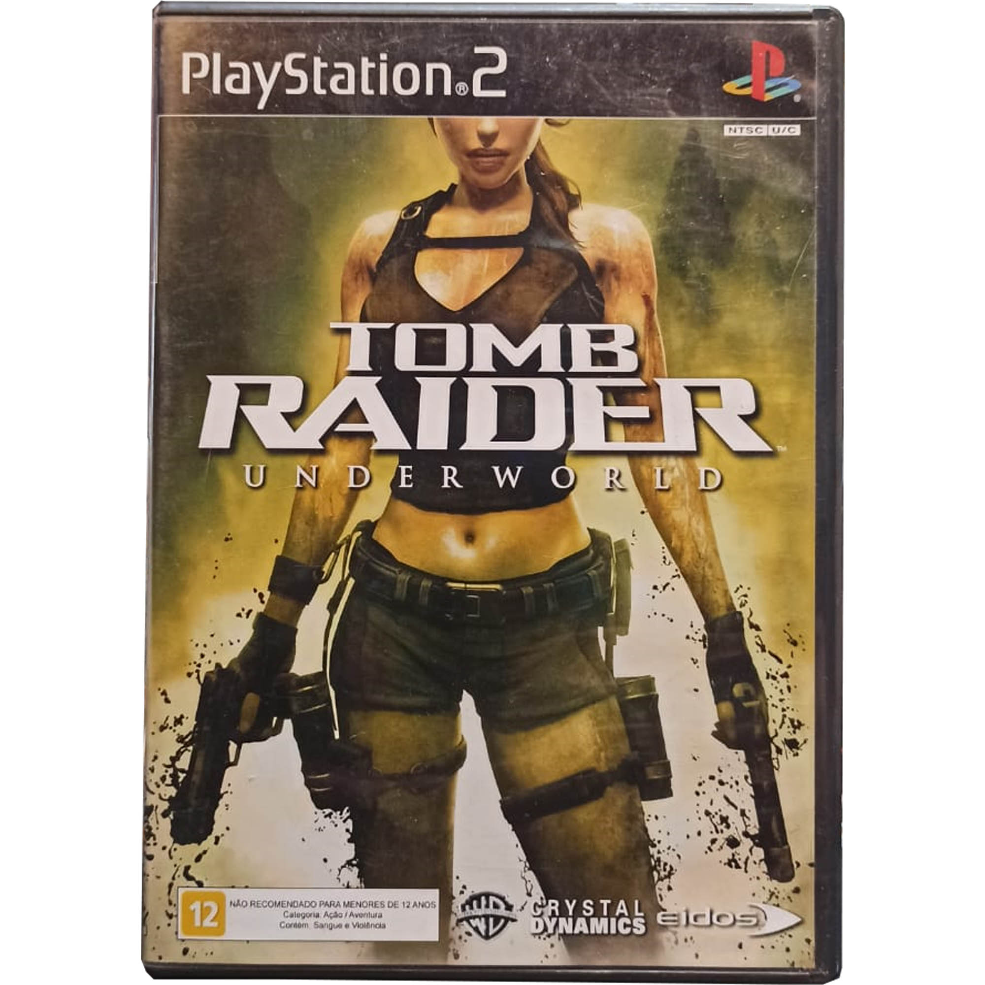 Tomb Raider Underworld - Ps2 Mídia Física Usado