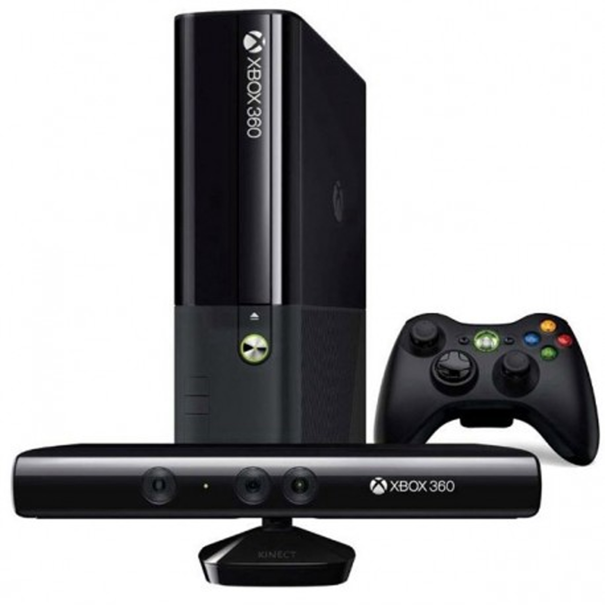 Xbox 360 Super Slim 4Gb + Sensor Kinect Usado