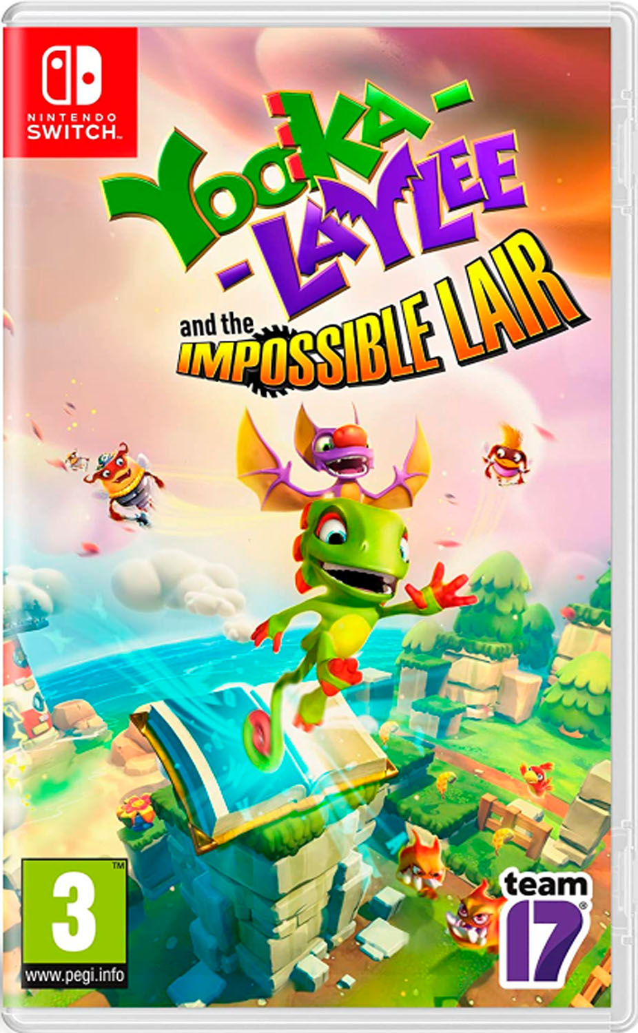 Yooka Laylee And The Impossible Lair - Nintendo Switch Mídia Física Usado
