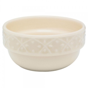 Tigela Cerâmica 500 ml Floreal Mendi Marfim Oxford - BRANCO