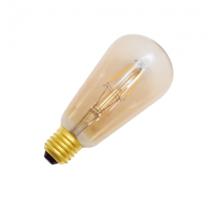 Lâmpada Vintage Pera Filamento LED 4W 320 Lumens Branco Quente 2500K