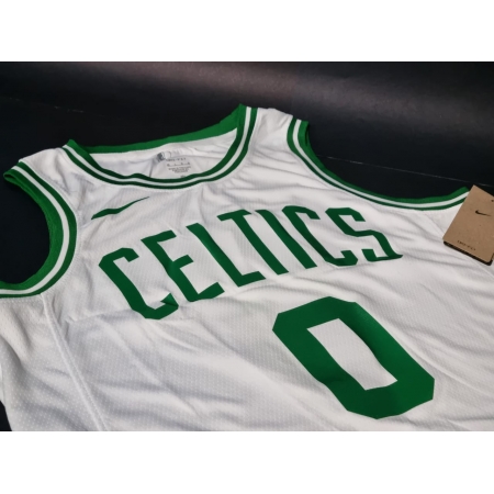 Regata NBA Nike Swingman - Boston Celtics Branca - Tatum #0