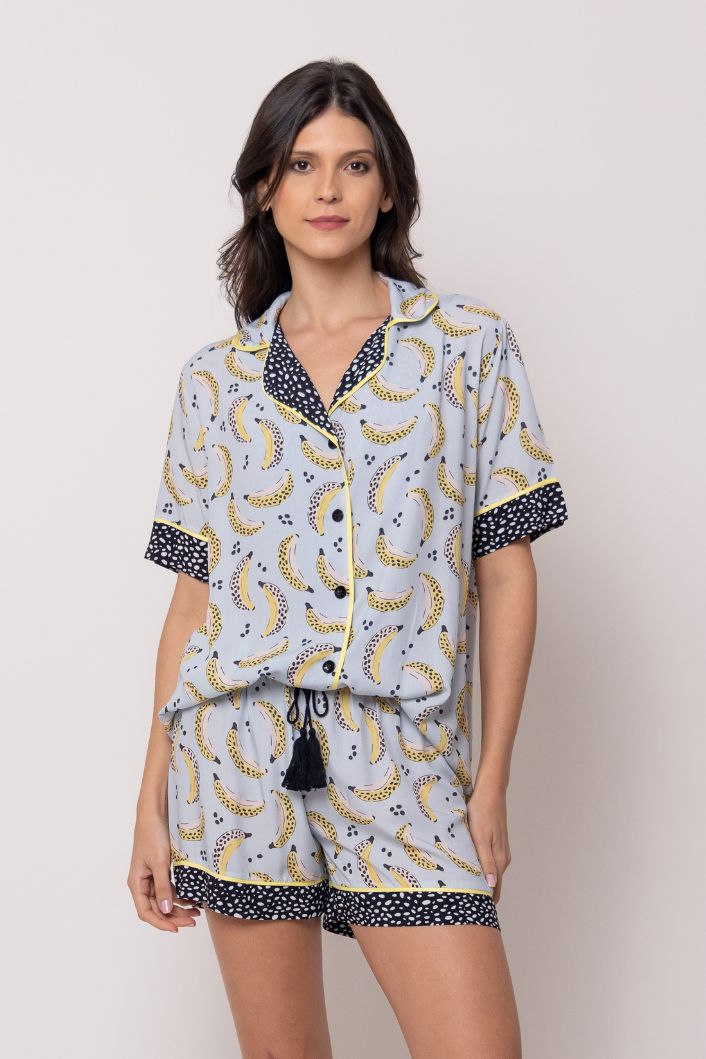 Pijama Curto Bananas (30608)