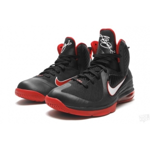 Tênis Nike LeBron 9 'Black Sport Red'