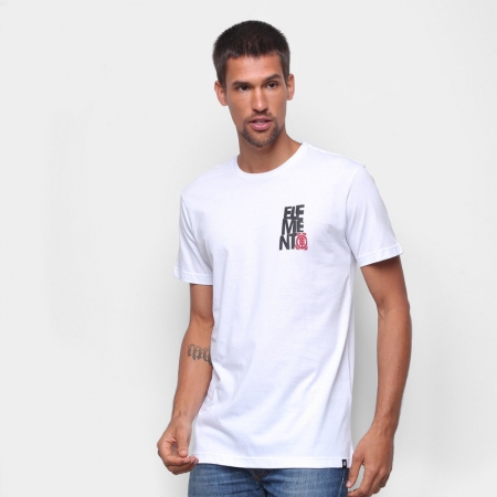 Camiseta Colewell Element Masculina  - Branca