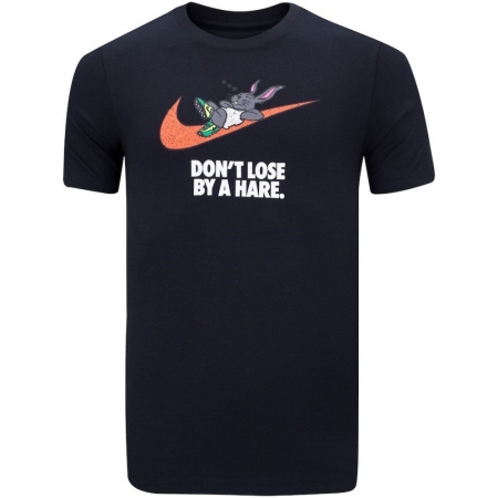 Camiseta Nike Manga Curta Hare - Preto